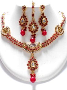 Polki Necklace Set